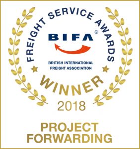 Freight Service Awards 2018 winner
